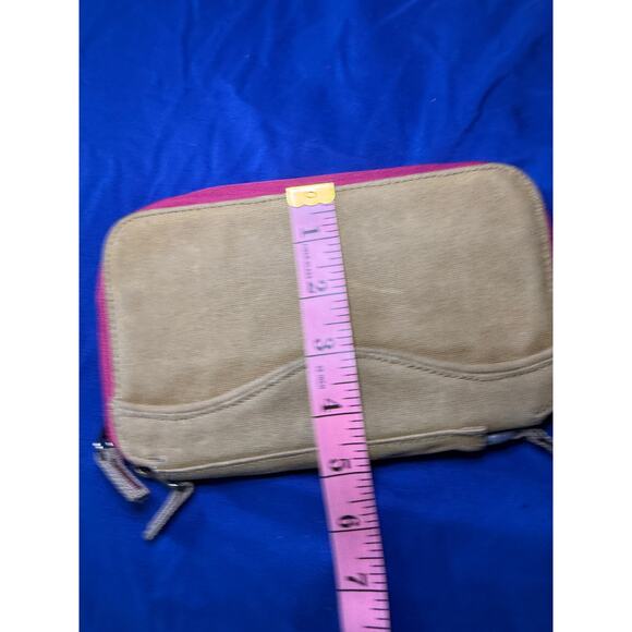 Lily pond canvas carry wallet western chore cowgirl casual everyday - Picture 7 of 7